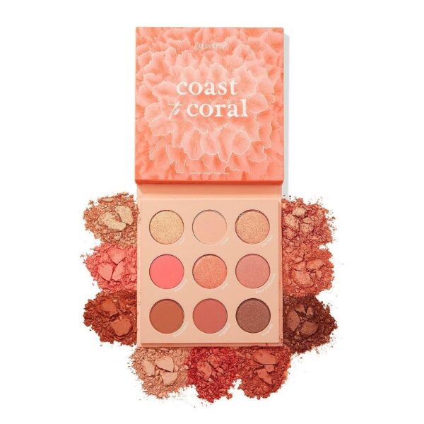bang-phan-mat-9-o-colourpop-coast-to-coral-eyeshadow-palette