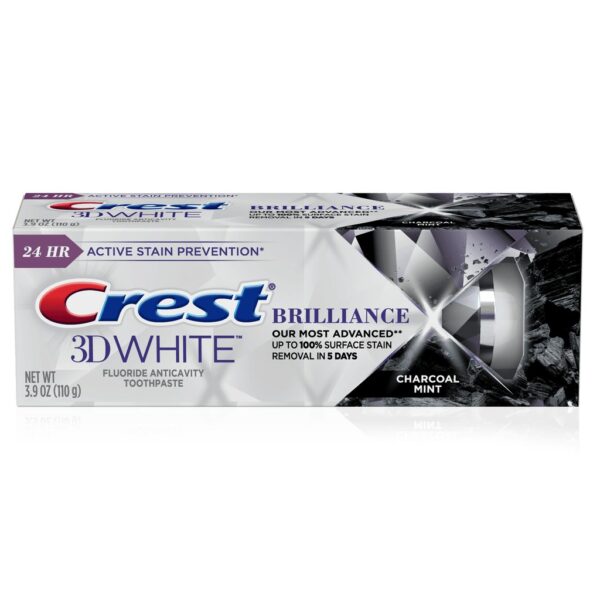 Kem Đánh Răng Crest 3D White Brilliance 110g  - CHARCOAL 3e1e2d54f82faee80ef646ec9d453f56